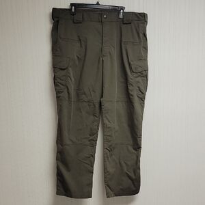 5.11 Tactical Men's Green Cargo Pants, Sz 42 X 32